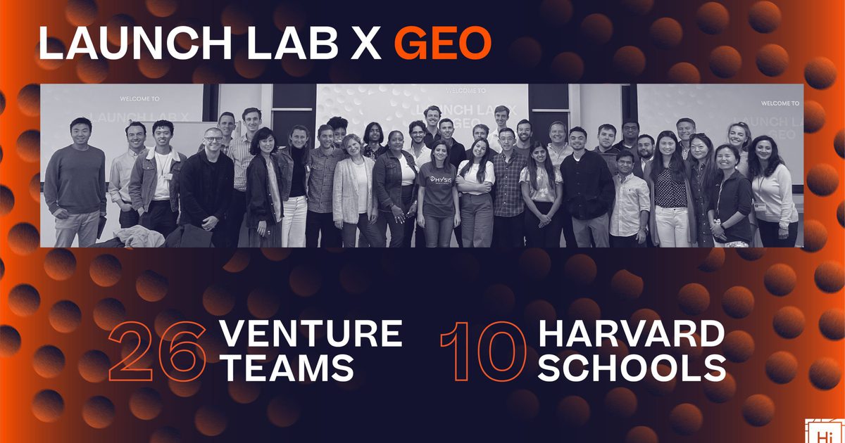 Harvard Innovation Labs Announces 26 Alumni-Led Ventures Selected for…