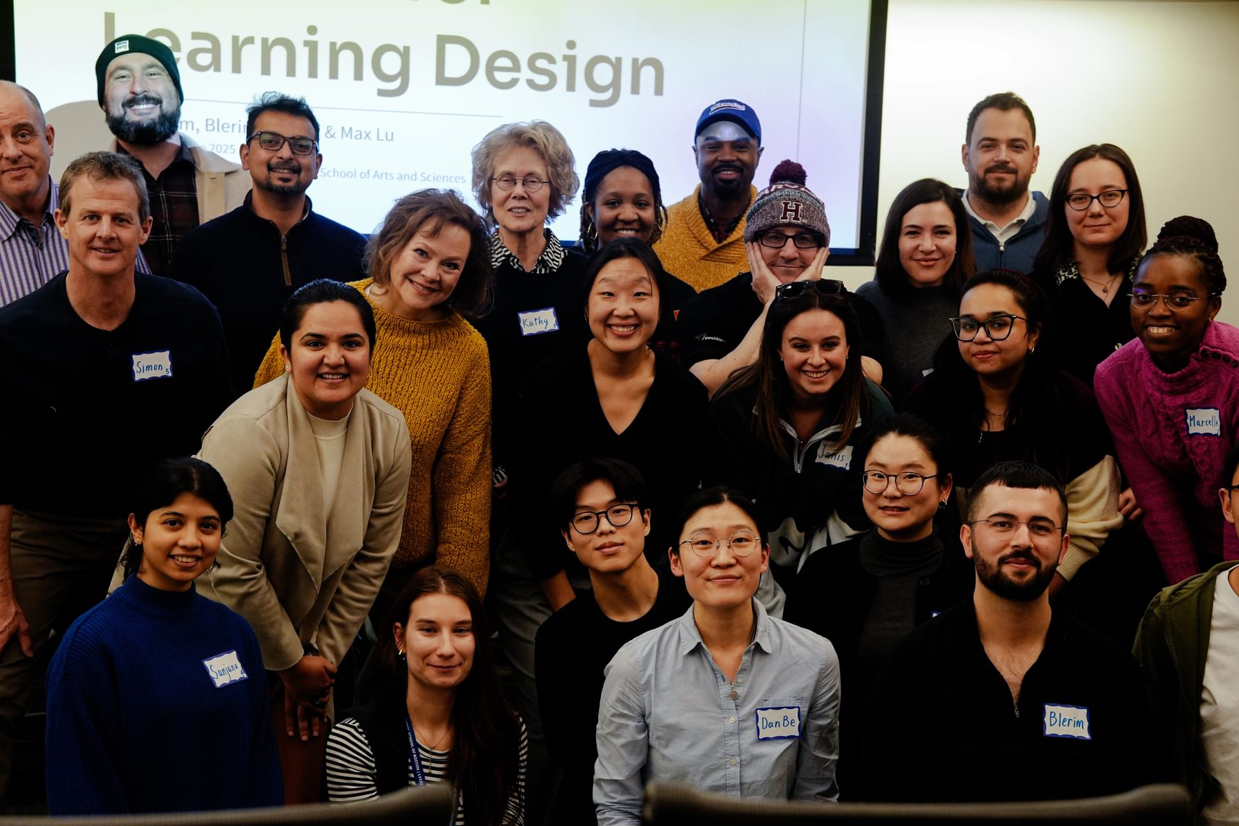 Group shot from J-Term class
