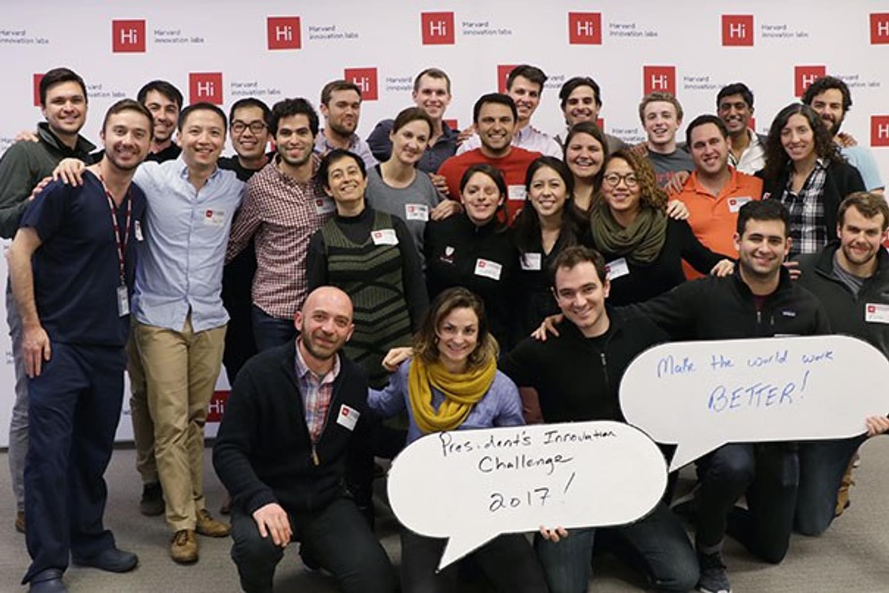 Finalists pictured for 2017 Presidents Innovation Challenge